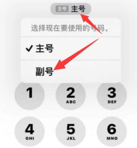 繁昌苹果14维修店分享iPhone 14 Pro Max使用副卡打电话的方法 